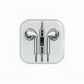 Electroplated silver wired earphones suitable for Apple Android 3.5mm earphones Lightning wired earphones Typec