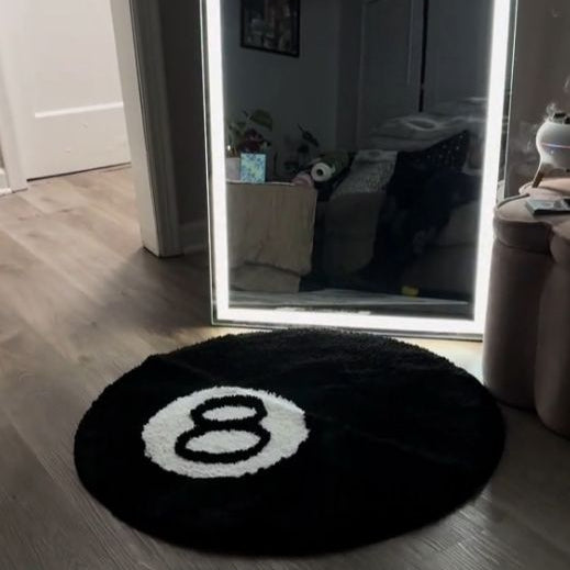Stussy No.8 Carpet Imitation Cashmere Living Room Sofa Large Area Full Bedroom Bedside Dirt Resistant Lobby Floor Mat